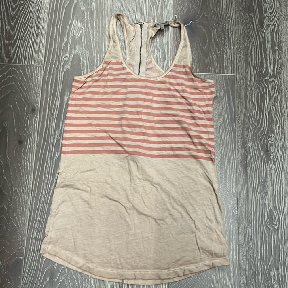 Patrizia Pepe Striped Racerback Tank Top – Size 1